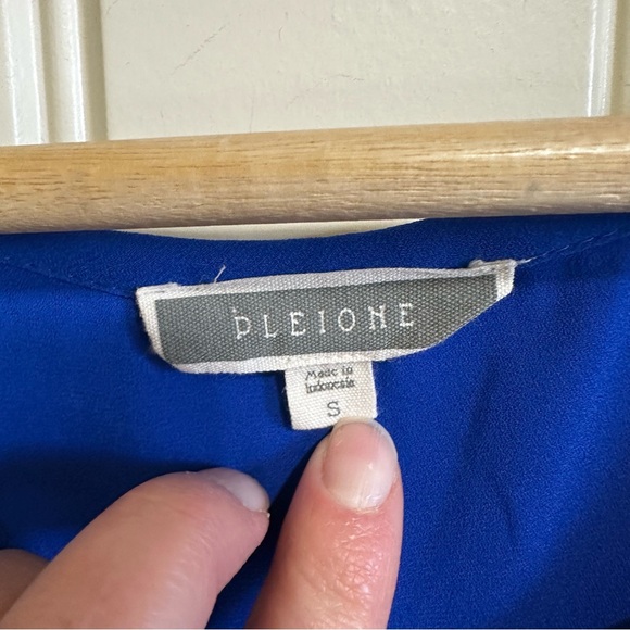 Pleione women’s blouse small‎ blue - Picture 3 of 7